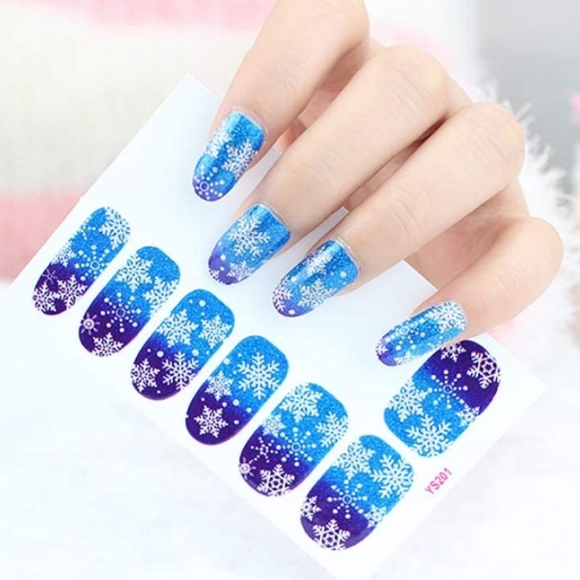 3 diffetent setsSplatter design nail polish strips - Picture 2 of 9